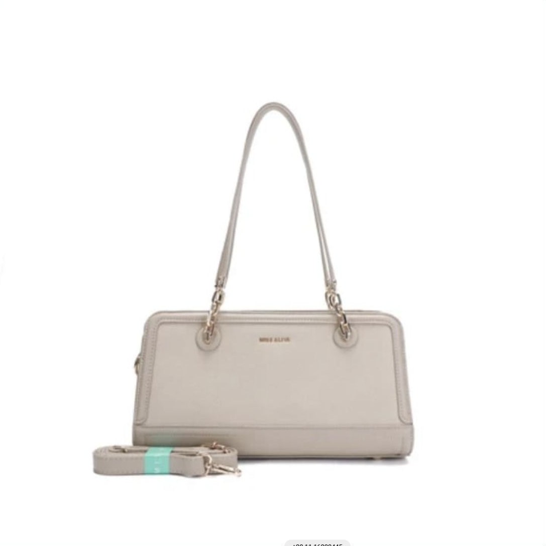 rb-p17-beige حقيبة Miss Alita بمقابض طويلة - الصورة 1
